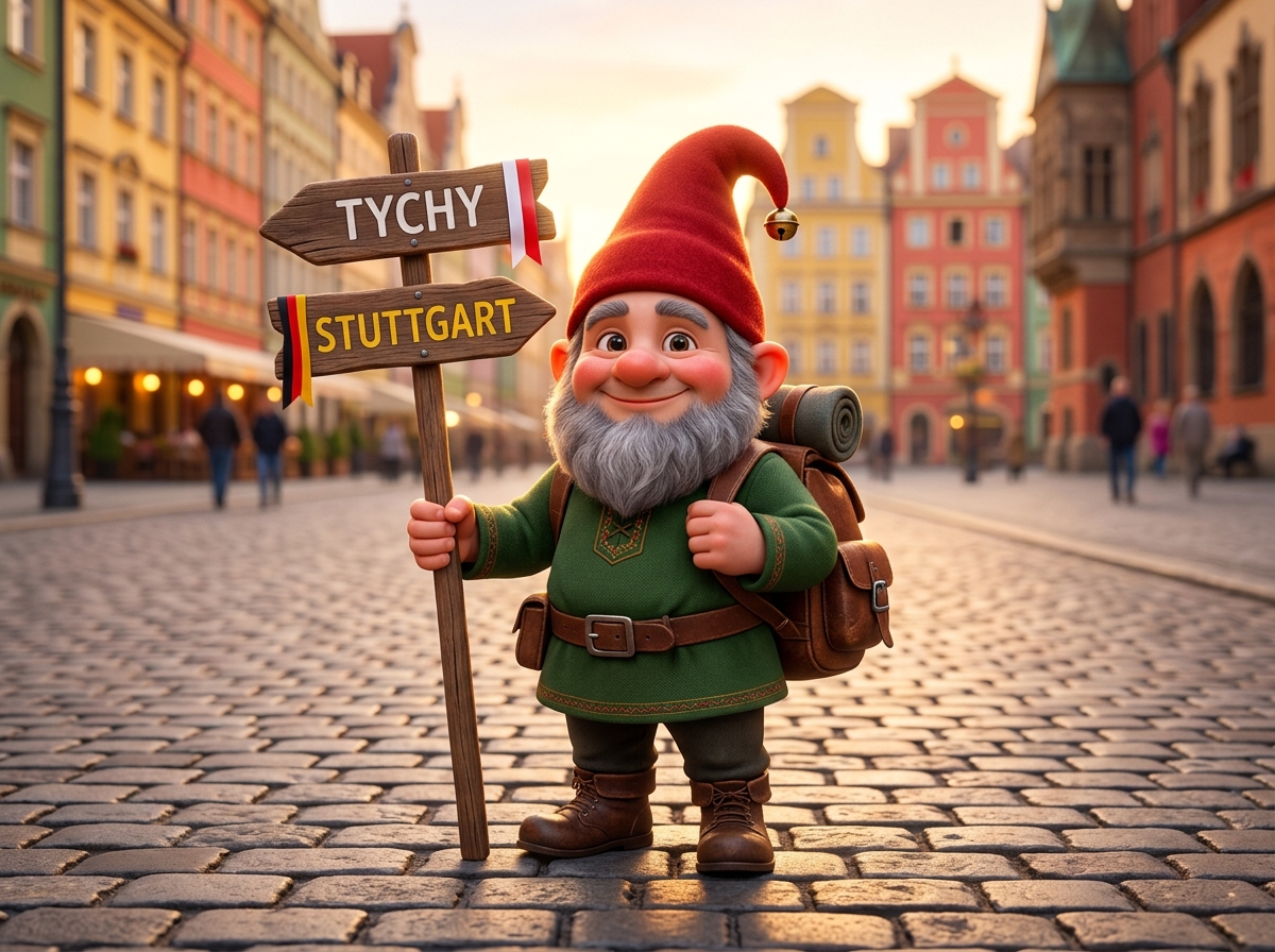 Breslauer Austausch-Zwerg Tychy - Stuttgart
